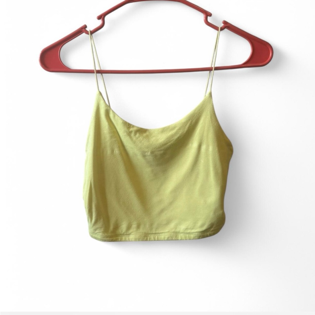 Lime Green Spaghetti Strap Top